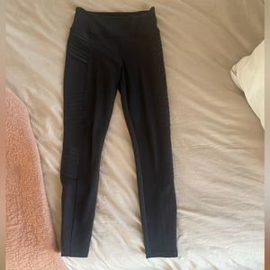 Athleta Moto tights , black, small